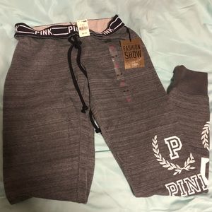 Pink Victoria’s Secret Fashion Show Gym Pant